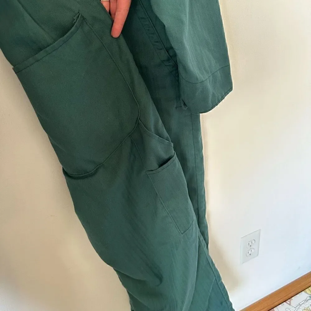 Big Mac JCPenney Vintage RARE Color Men’s Teal Green Mechanic Work Coveralls Jum